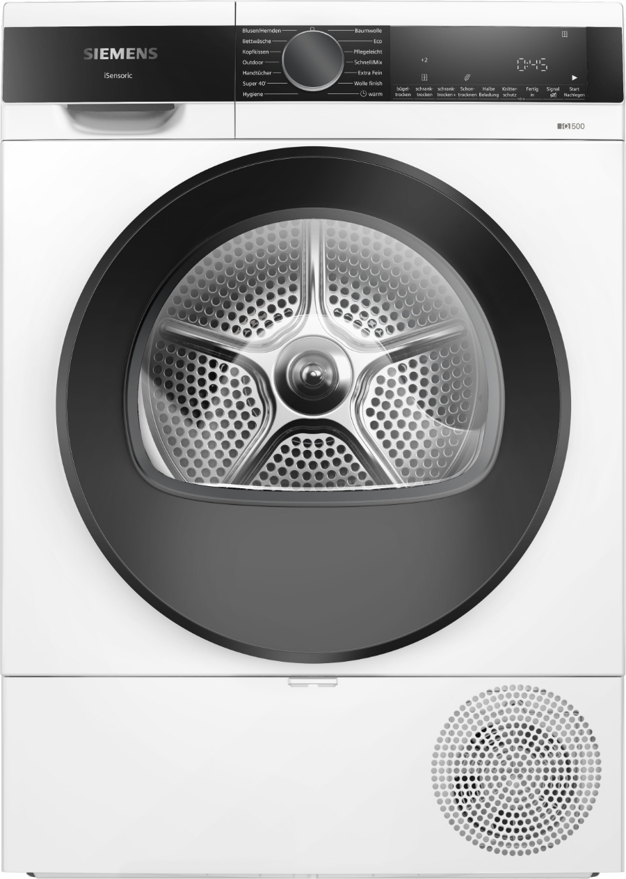 Siemens WQ33G2D41 Wärmepumpentrockner Weiß 9kg 