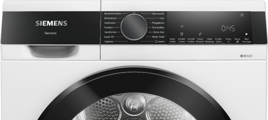 Siemens WQ33G2D41 Wärmepumpentrockner Weiß 9kg 