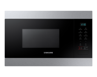 Samsung MS22M8074AT/EG Einbaumikrowelle 22L Automatikprogramm,  Touch-Control-Bedienung, Uhrzeitanzeige, Auftaufunktion, 