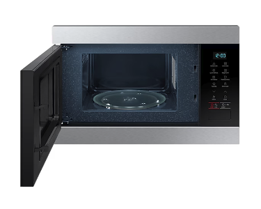 Samsung MS22M8074AT/EG Einbaumikrowelle 22L Automatikprogramm,  Touch-Control-Bedienung, Uhrzeitanzeige, Auftaufunktion, 