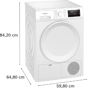 Siemens WT43H004 iQ300  Wärmepumpentrockner 8 kg  