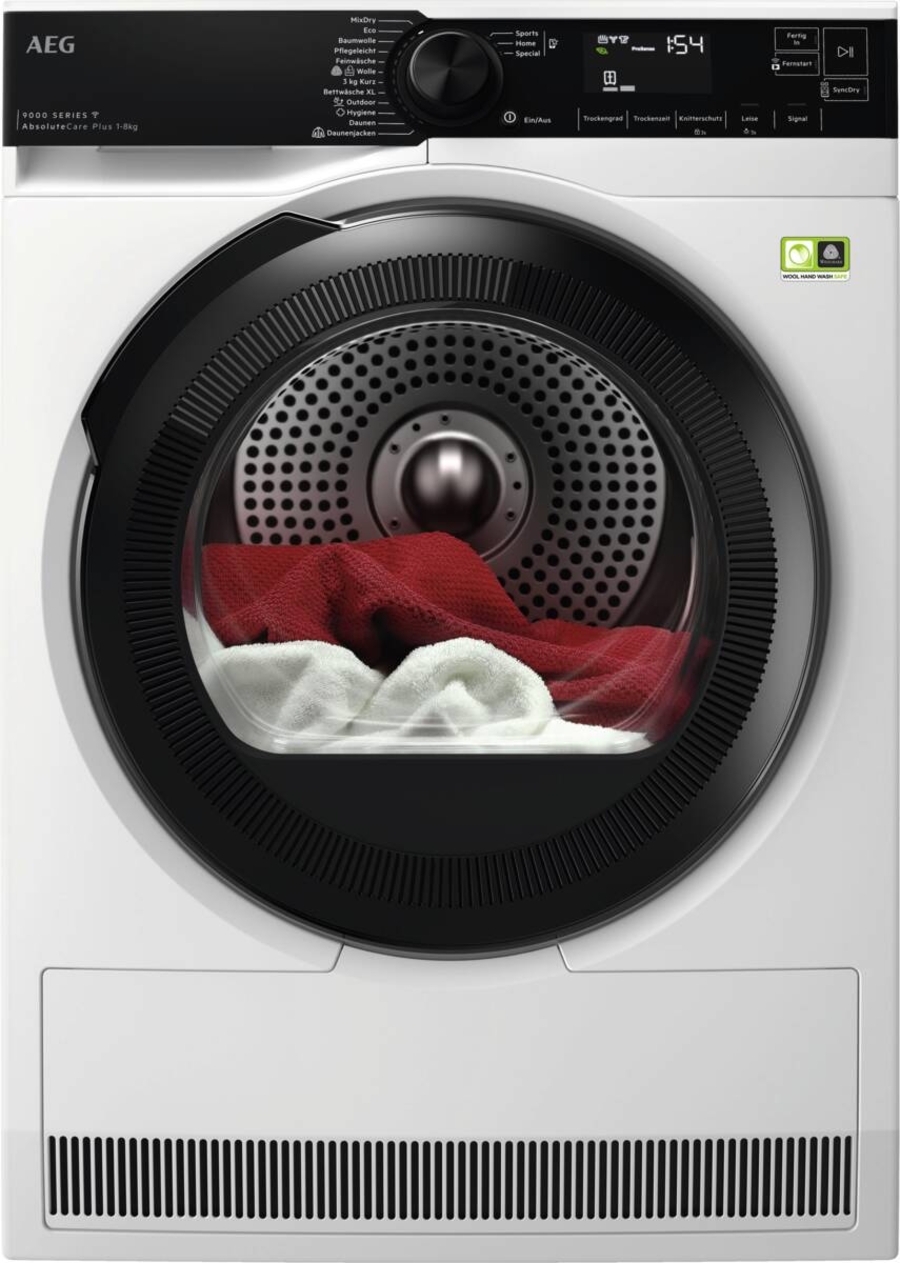 AEG TR9W75780 Wärmepumpentrockner 8kg  