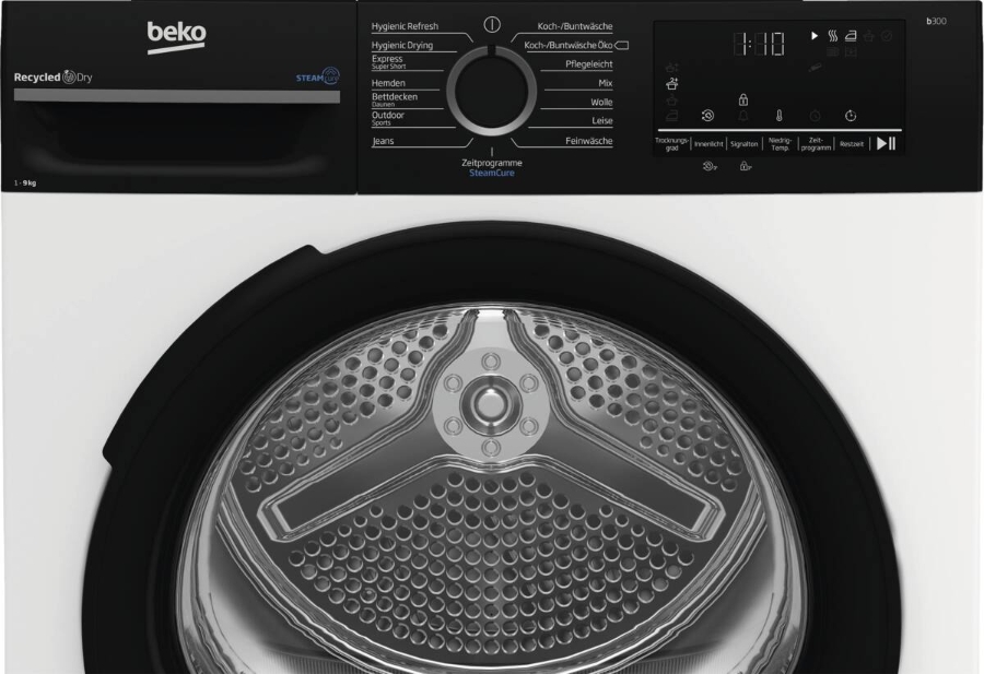 Beko BM3T49249W Wärmepumpentrockner Stand 60 cm  9kg 