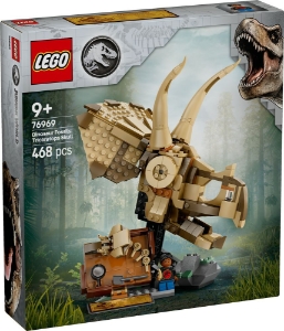 LEGO Jurassic World 76969 Dinosaurier-Fossilien Triceratops-Schädel