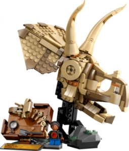 LEGO Jurassic World 76969 Dinosaurier-Fossilien Triceratops-Schädel