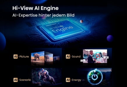 Hisense 75U7Q Fernseher  Mini-LED Smart TV 144 Hz 