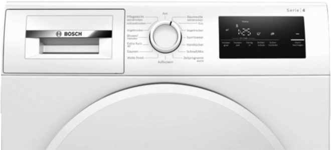 Bosch WTH83004 Wärmepumpentrockner 8kg  Weiss 