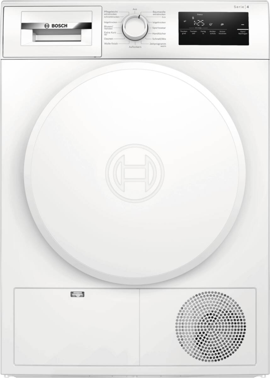 Bosch WTH83004 Wärmepumpentrockner 8kg  Weiss 