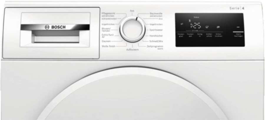 Bosch WTH83004 Wärmepumpentrockner 8kg  Weiss 