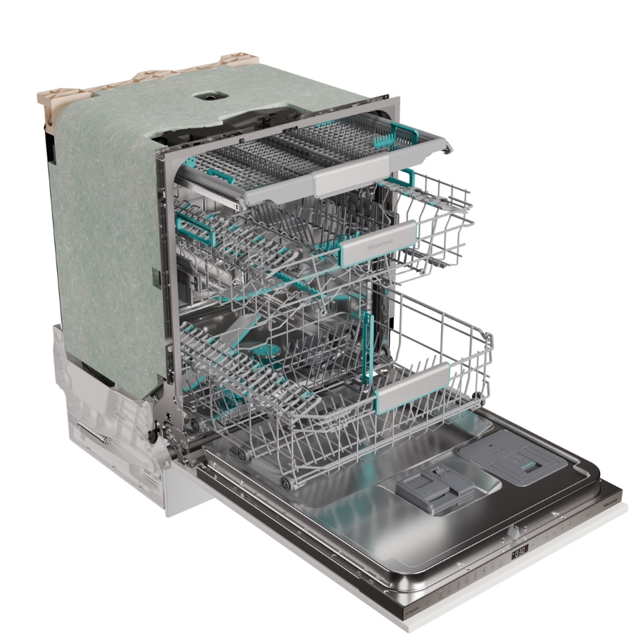 Hisense HV693A65UVAD  Geschirrspüler vollintegriert 60 cm  mit Besteckschublade 745230