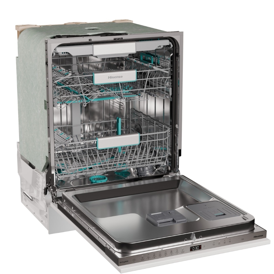 Hisense HV693A65UVAD  Geschirrspüler vollintegriert 60 cm  mit Besteckschublade 745230