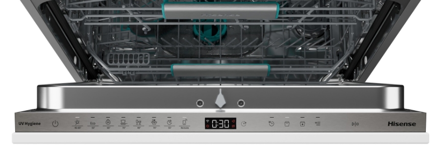 Hisense HV693A65UVAD  Geschirrspüler vollintegriert 60 cm  mit Besteckschublade 745230