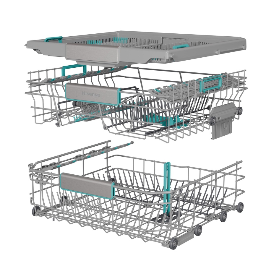 Hisense HV693A65UVAD  Geschirrspüler vollintegriert 60 cm  mit Besteckschublade 745230