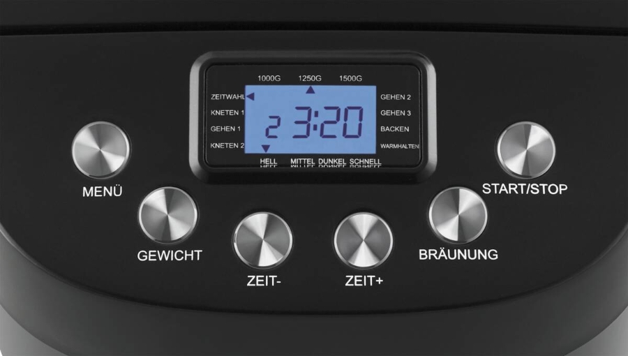 Unold 68525 Backmeister Big Black Brotbackautomat Schwarz