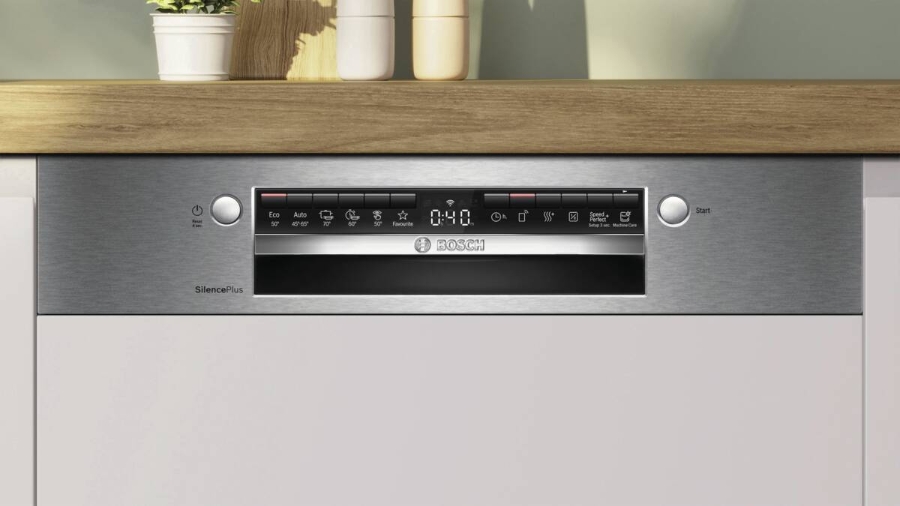 Bosch SBI4ECS28E Geschirrspüler Einbau teilintegriert 60 cm XXL 86,5 cm Nische