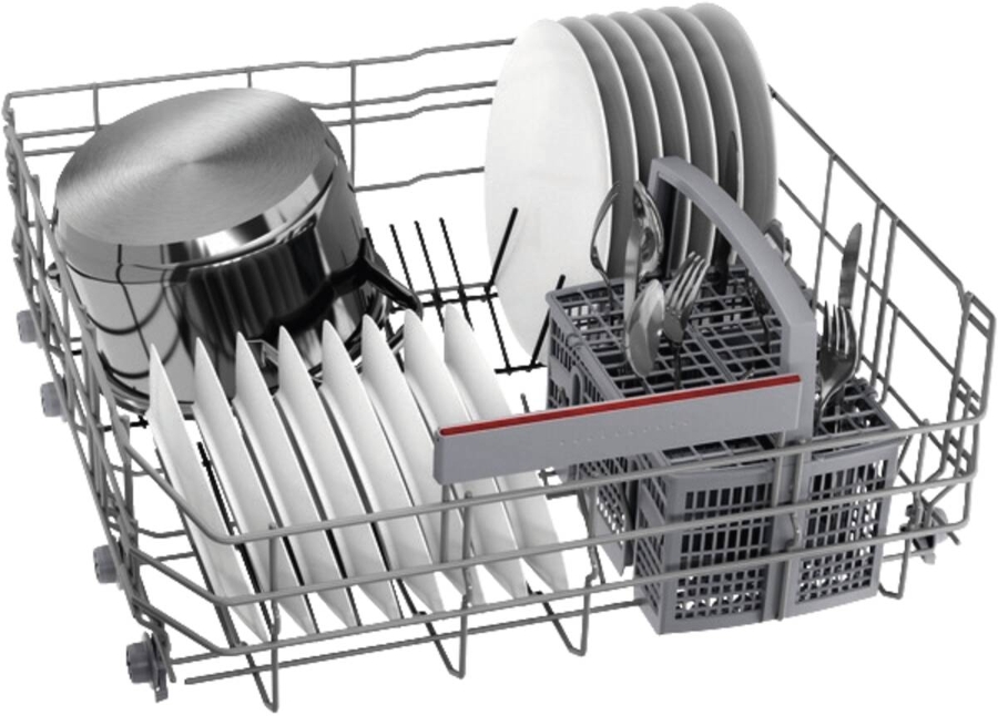 Bosch SMI4EAS28E Geschirrspüler Einbau 60 cm teilintegriert Stahl gebürstet