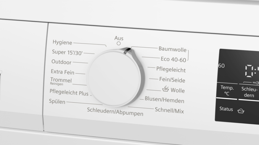 Siemens WU14UT22  I Q500, Waschmaschine unterbaufähig 9kg 1400 U/min 