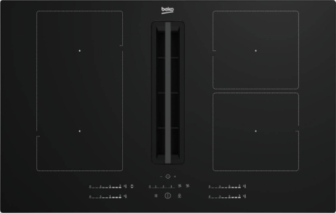 Beko HIXI84700UF Induktionskochfeld mit Kochfeldabzug autark  