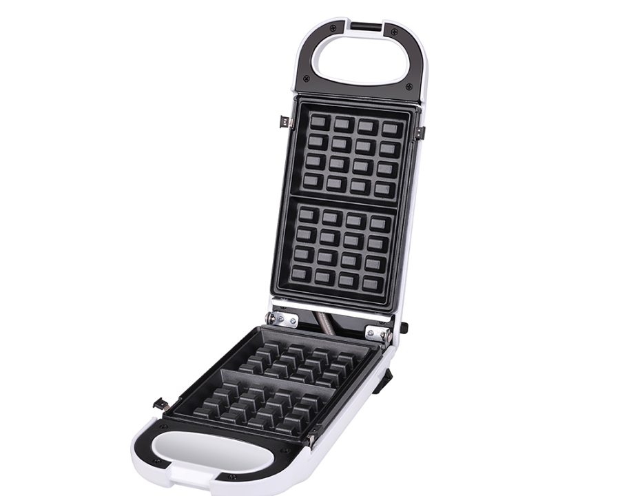 Silva Homeline CM 303 Waffelautomat, 700 W, 3in1 (Cake Pop-,Donut-, Waffelplatten), weiß