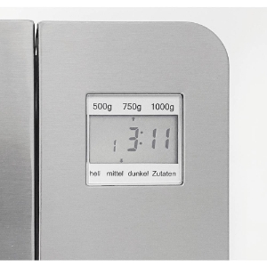 bkitchen bake 501 Brotbackautomat, 1000g, 17 Programme, inox,