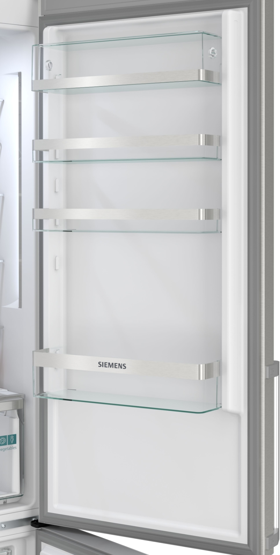 Siemens KG39NAIAU iQ500  Kühl-Gefrier-Kombination  203x60 cm  NoFrost,Edelstahl