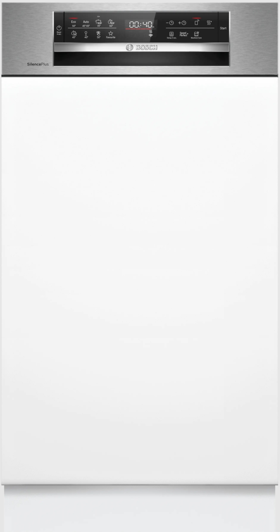 Bosch SPI6EMS21E Geschirrspüler Einbau 45 cm teilintegriert 