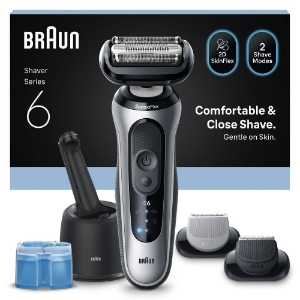 Braun Personal Care 62-S7650cc Elektrorasierer Series 6, SmartCare Center, +2 Aufsätze