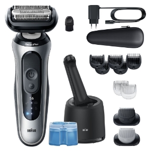 Braun Personal Care 62-S7650cc Elektrorasierer Series 6, SmartCare Center, +2 Aufsätze