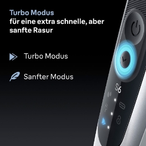Braun Personal Care 62-S7650cc Elektrorasierer Series 6, SmartCare Center, +2 Aufsätze