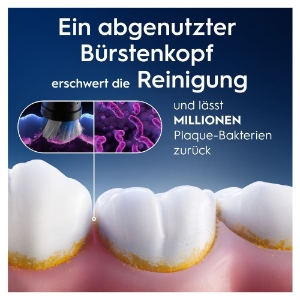 Oral-B Aufsteckbürsten iO Sanfte Reinigung Schwarz 8er FFU 
