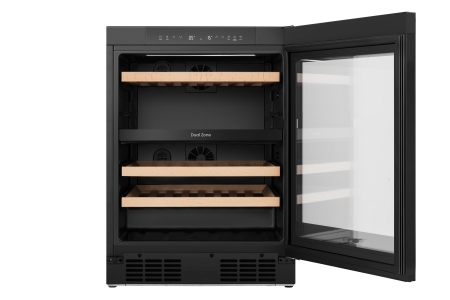Hisense RW3N122GALF Weinkühlschrank  128l für 46 Flaschen á 0.75l, 2 Temperaturzonen