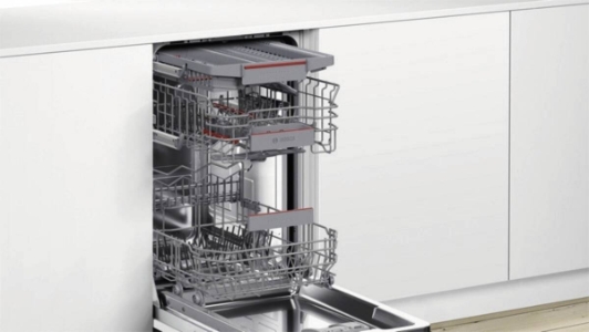 Bosch SPV4HMX49E Geschirrspüler Einbau vollintegriert 45cm 