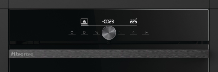 Hisense BSA65334ABDG Einbaubackofen schwarz 77 Liter 896835