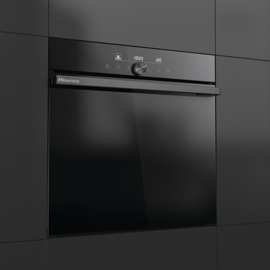 Hisense BSA65334ABDG Einbaubackofen schwarz 77 Liter 896835