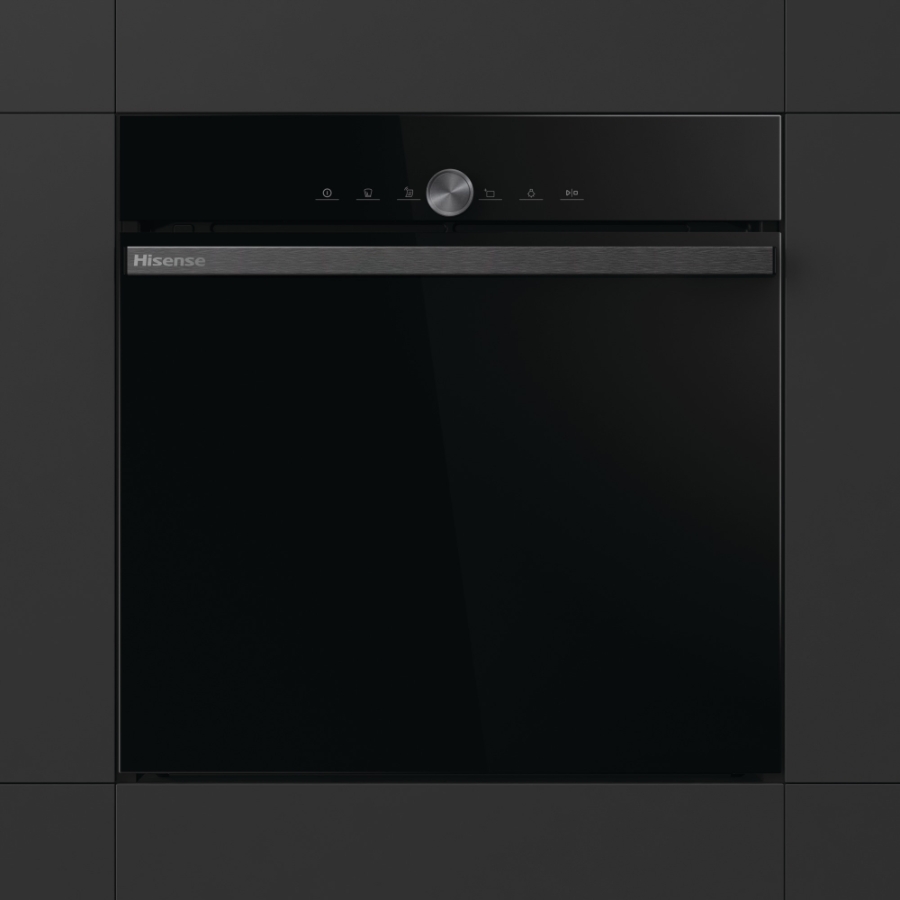 Hisense BSA65334ABDG Einbaubackofen schwarz 77 Liter 896835