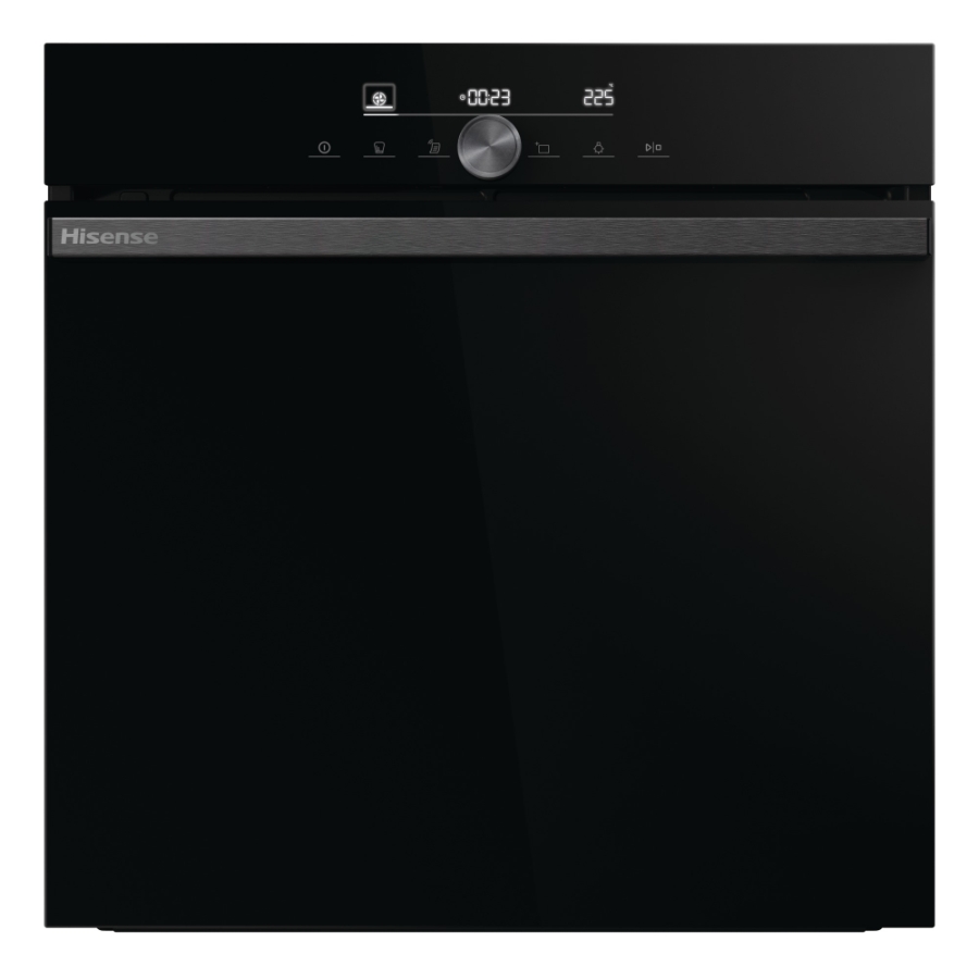 Hisense BSA65334ABDG Einbaubackofen schwarz 77 Liter 896835