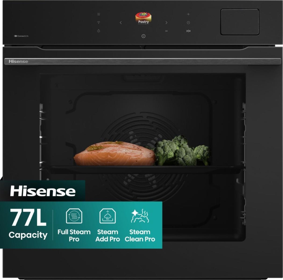 Hisense BFS615S8B  Dampfbackofen Einbau 743933