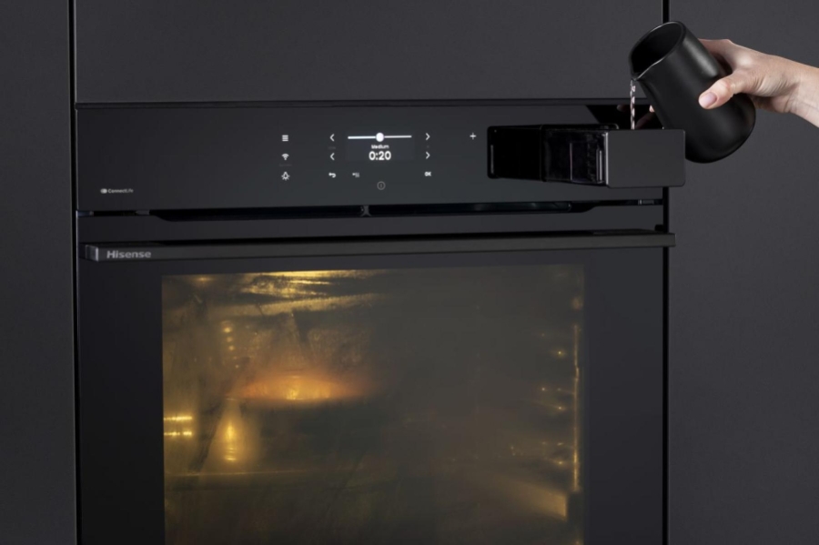 Hisense BAS614P8B Einbau Backofen mit Dampffunktion +Pyrolyse 743932