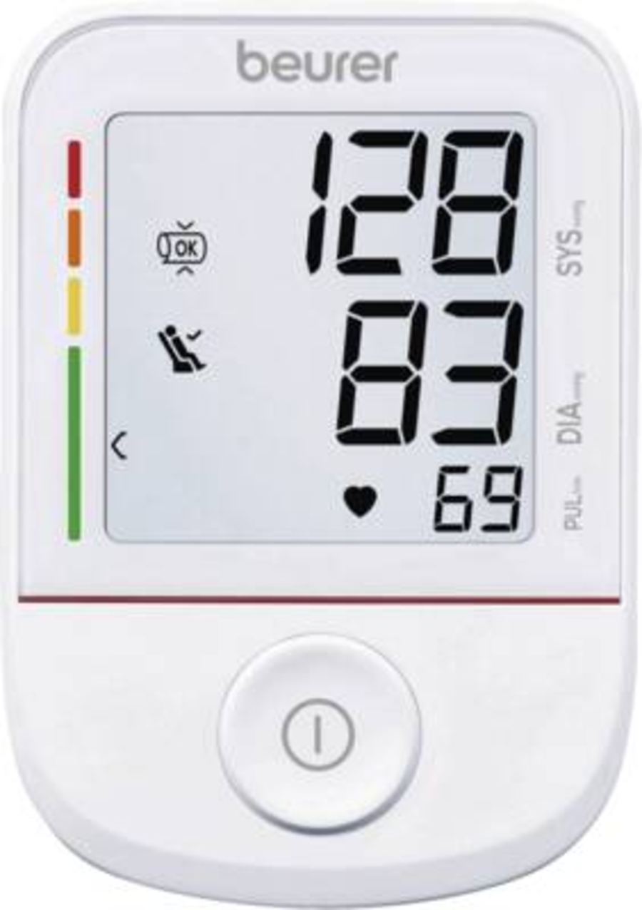 Beurer BM 38 Oberarm Blutdruckmessgerät Weiss 