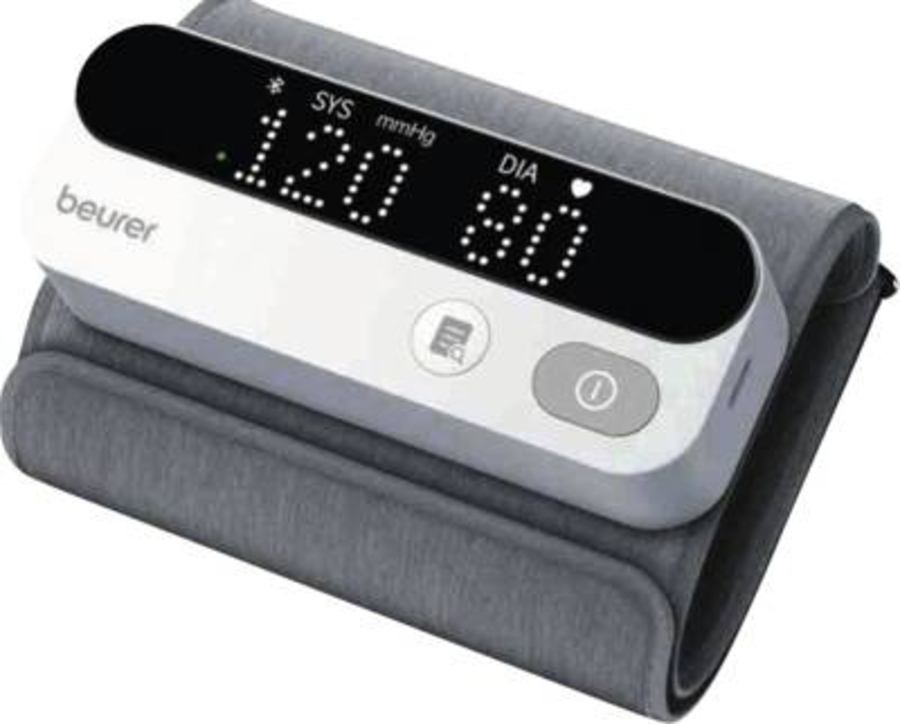 Beurer BM 59 Oberarm-Blutdruckmessgerät Weiss-Grau 