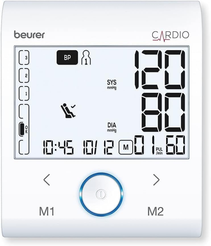 Beurer BM 96  Cardio Blutdruckmessgerät mit EKG-Funktion 