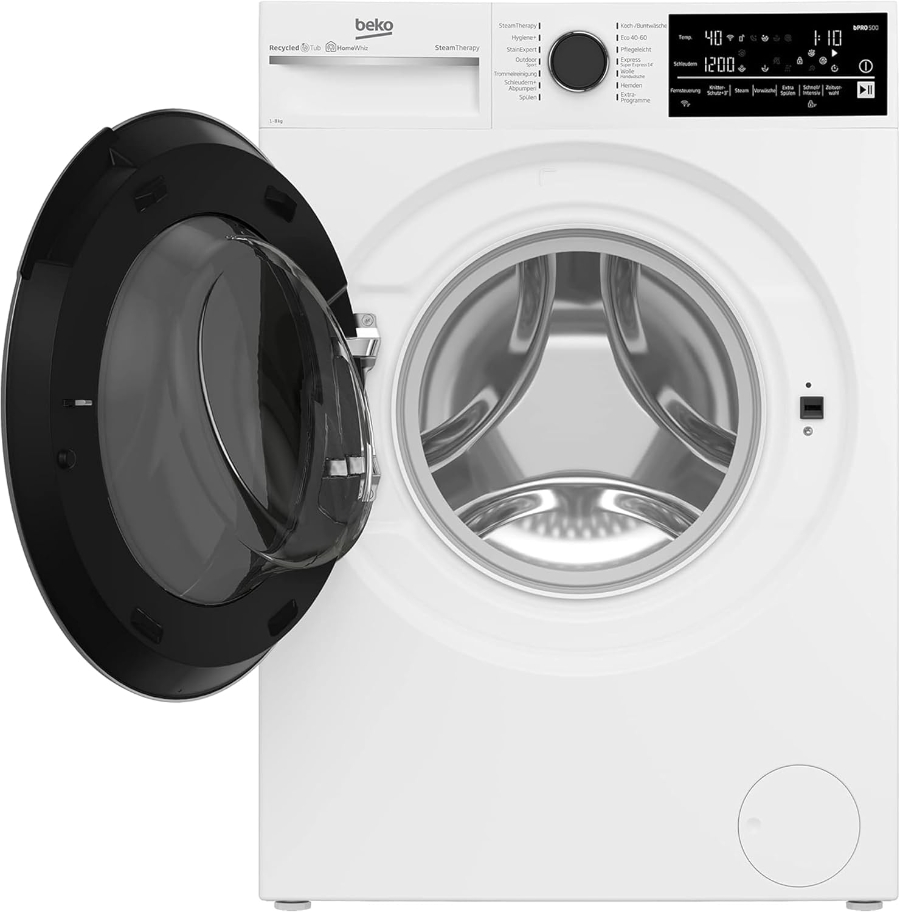Beko B5WFT78410W Waschmaschine 8kg 1400 U/min 