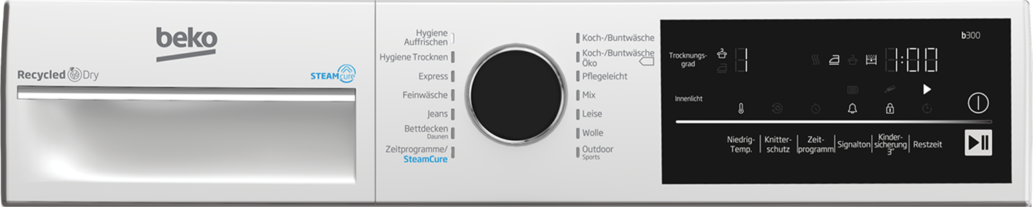 Beko B3T42240S  Wärmepumpentrockner 8kg 