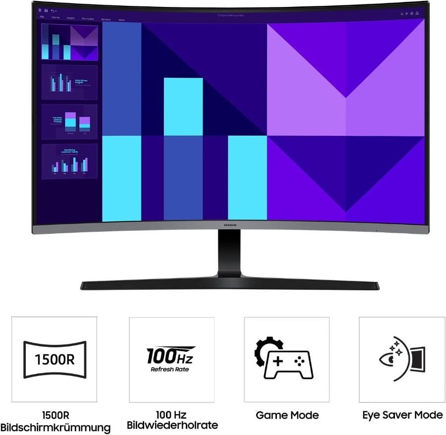 Samsung S32D396GAU - S39GD Series - LED-Monitor - gebogen - 81.3 cm  