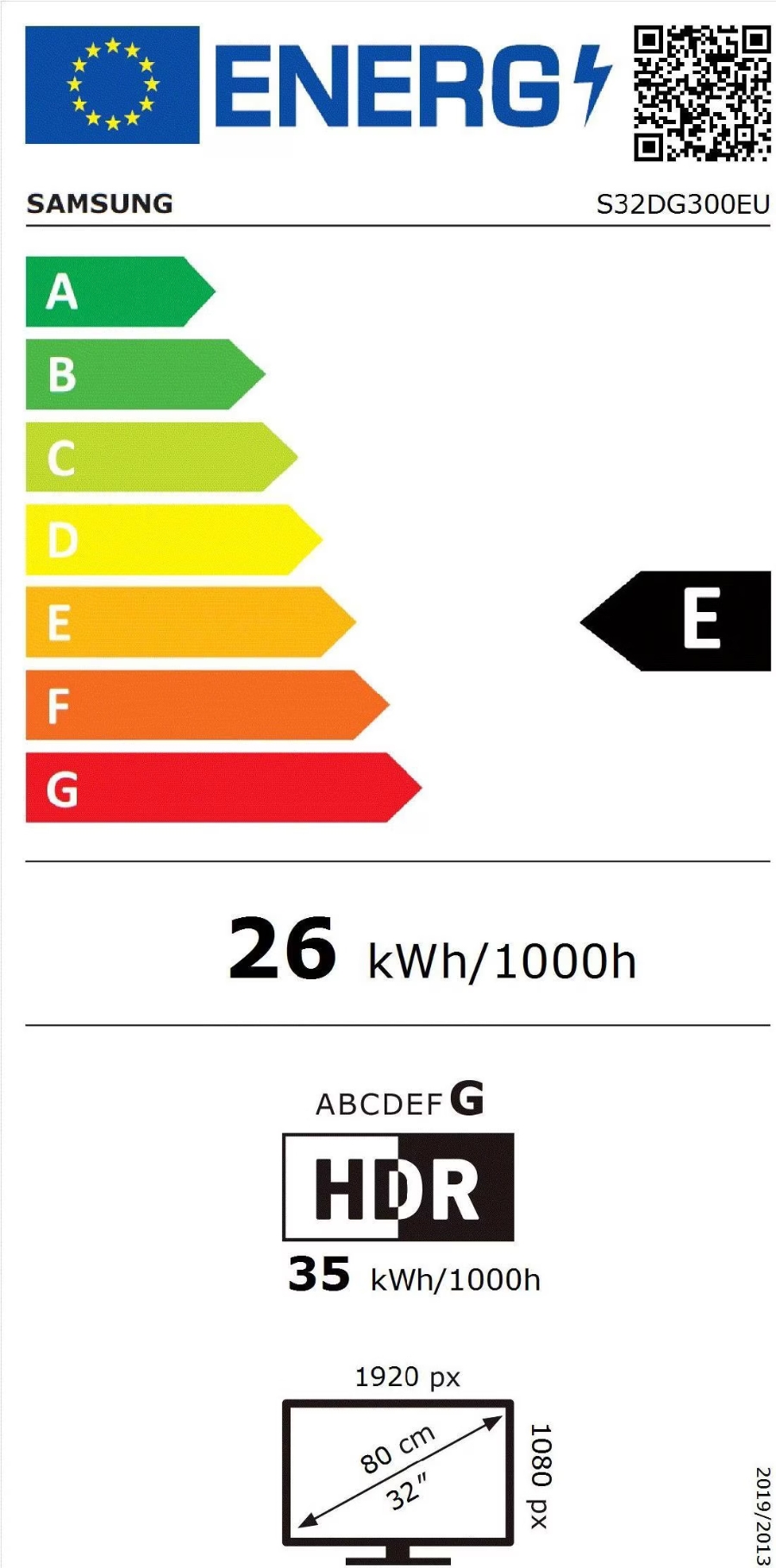 Samsung S32DG300EU - G30D Series - LED-Monitor - Gaming - 81.3 cm LS32DG300EUXEN