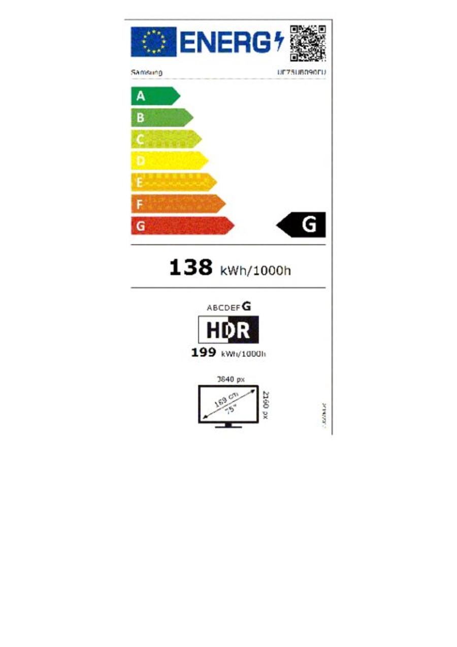 Samsung UE75U8090FUXXN Fernseher 4K  SmartTV 