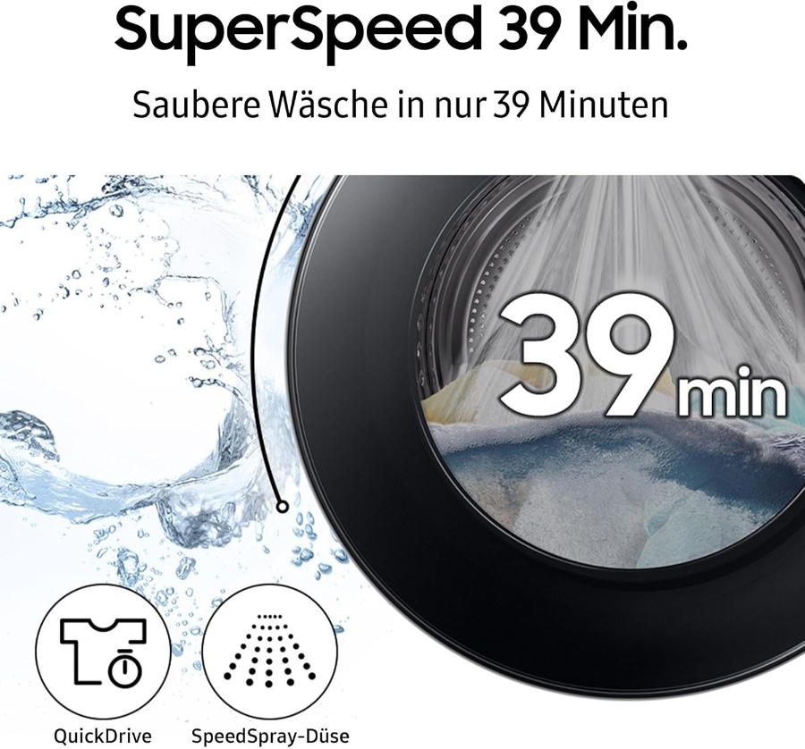 Samsung WD90DG5G34BEEG Waschtrockner SLIM 9kg/ 5kg  