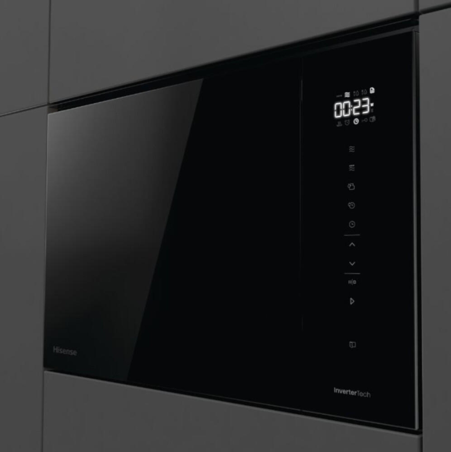 Hisense BIM325GI63DBG Einbau-Mikrowelle mit Grill 25l 900 W 