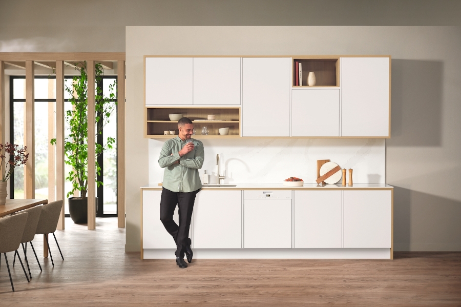 Miele G 5611 SCU Unterbau-Einbau Geschirrspüler Brillantweiß 