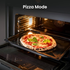 Hisense BIM406A8B Kompakt-Einbau-Kombi-Backofen mit Mikrowelle 743838